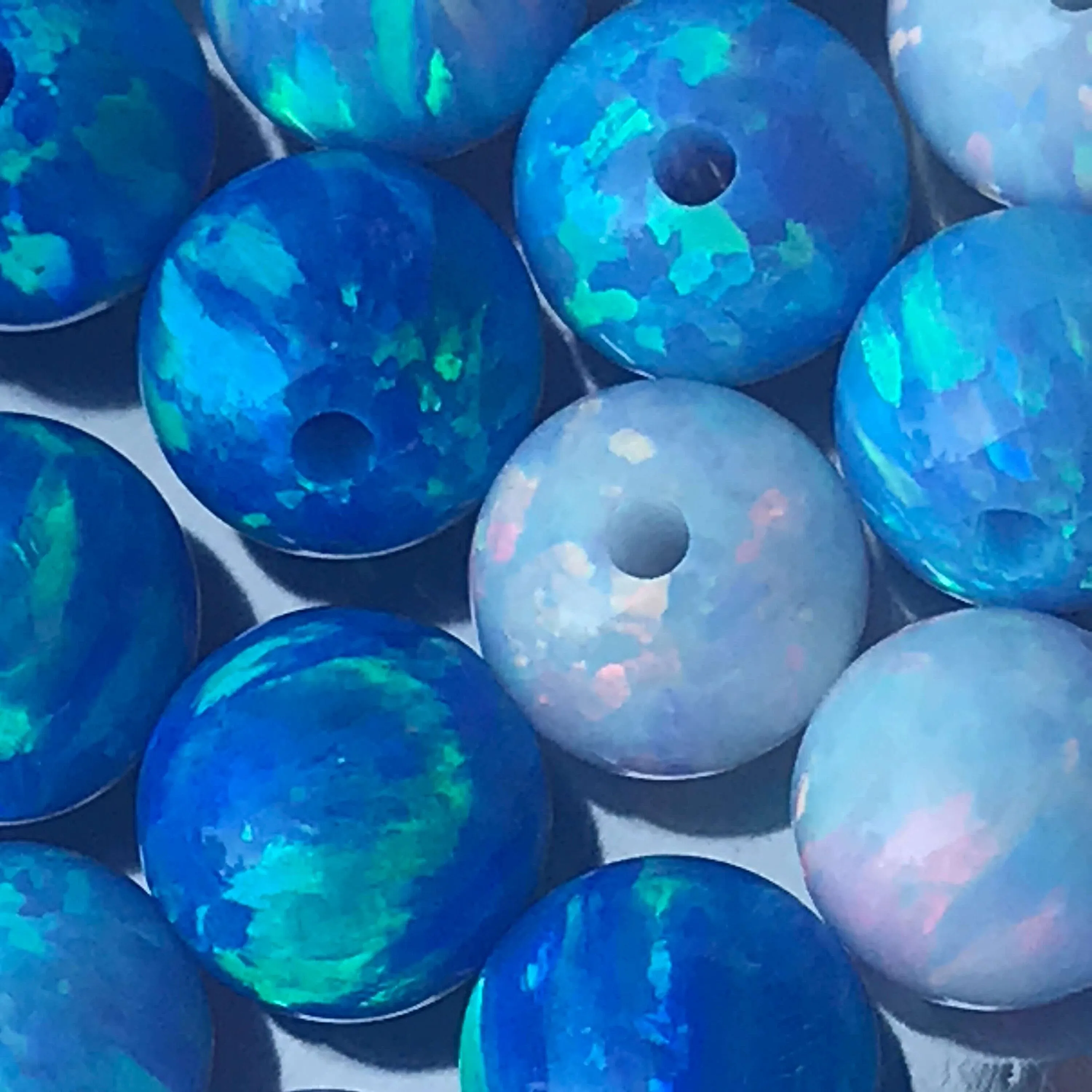 10mm Opal Round Beads