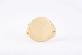 14k Yellow Gold Fashion Ring Size 8 (8.68g.)