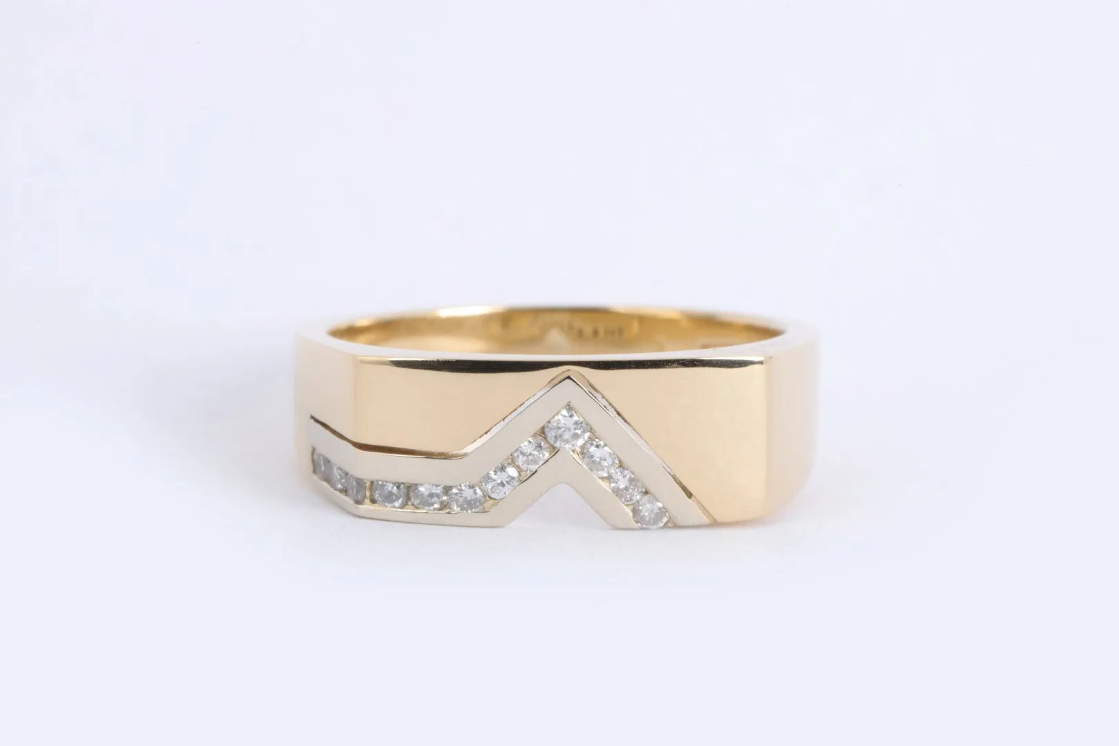 18k Yellow Gold 0.24tcw Diamond 