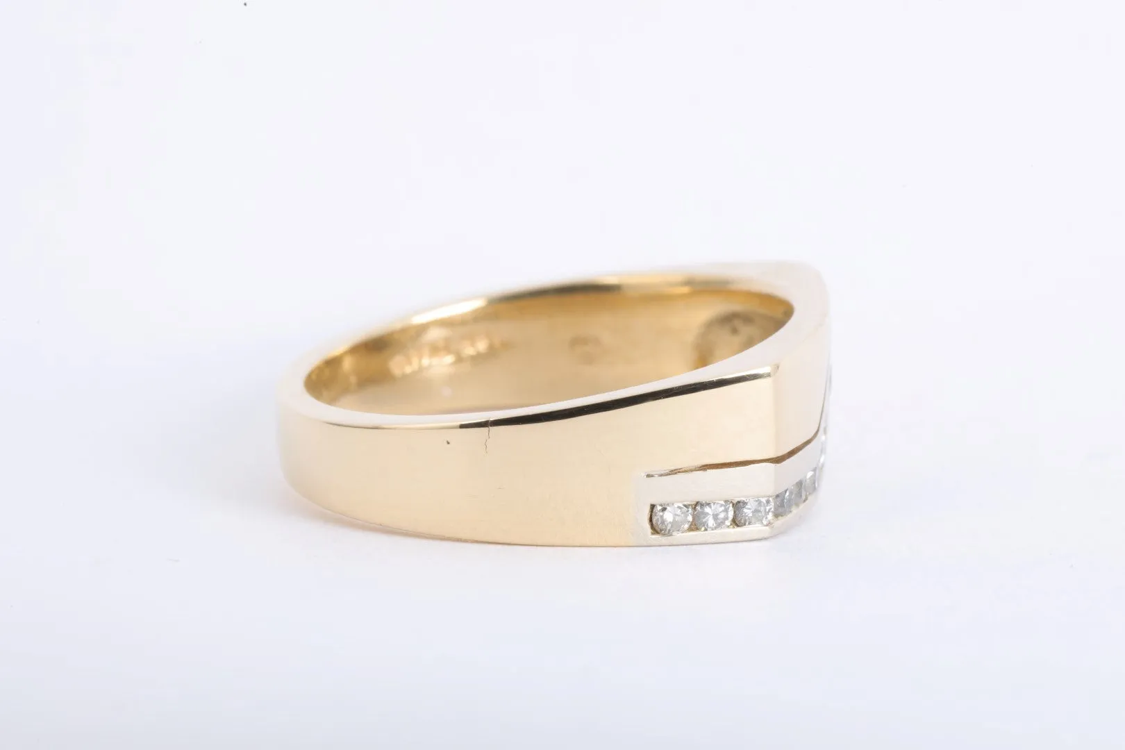 18k Yellow Gold 0.24tcw Diamond 