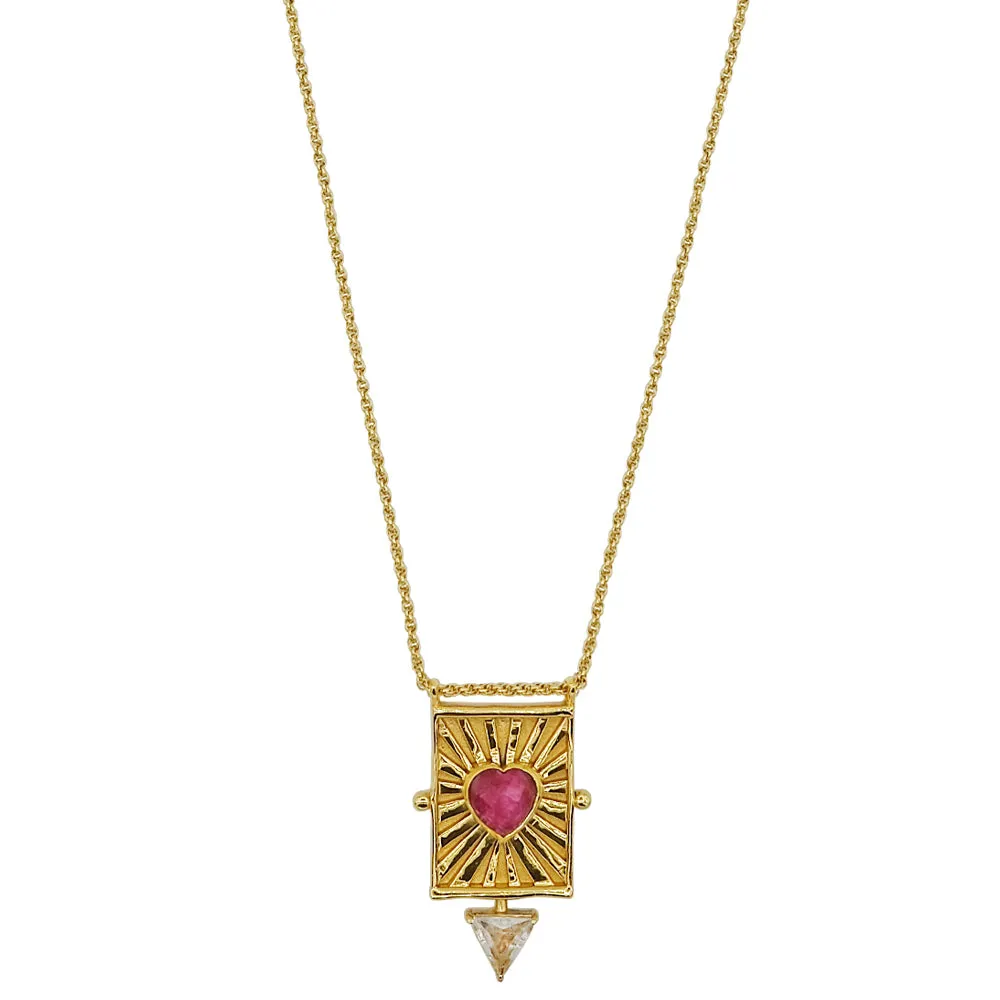 Aiko Sacred Heart Necklace