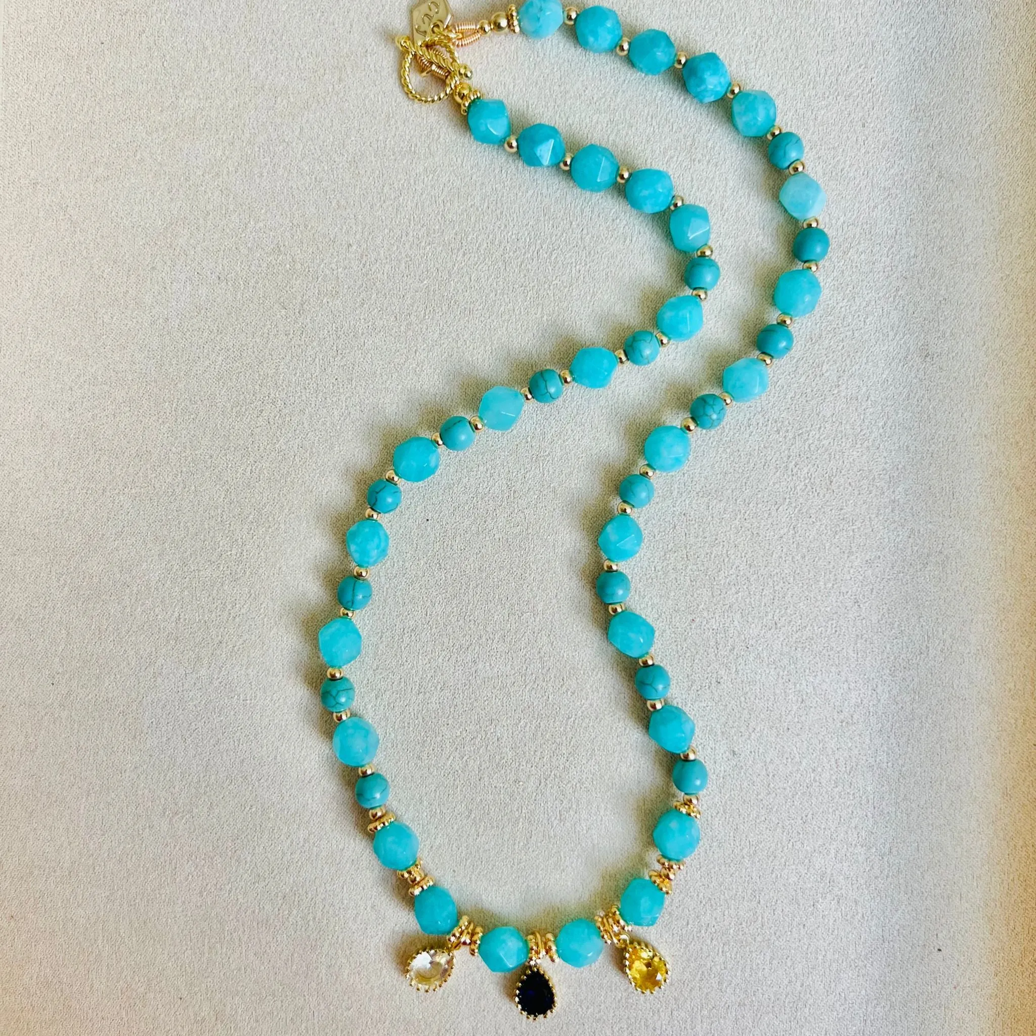 Amazonite & Turquoise Necklace