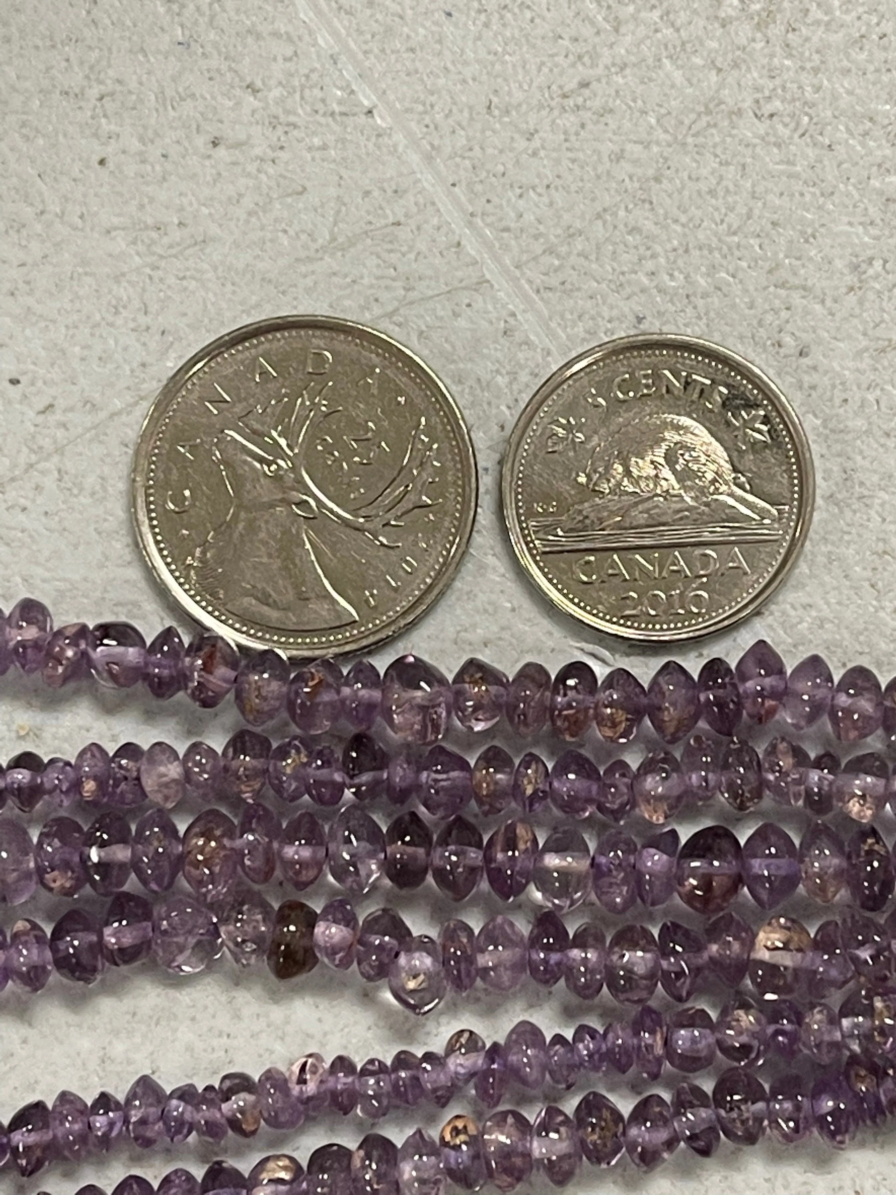 Amethyst Bead Strand