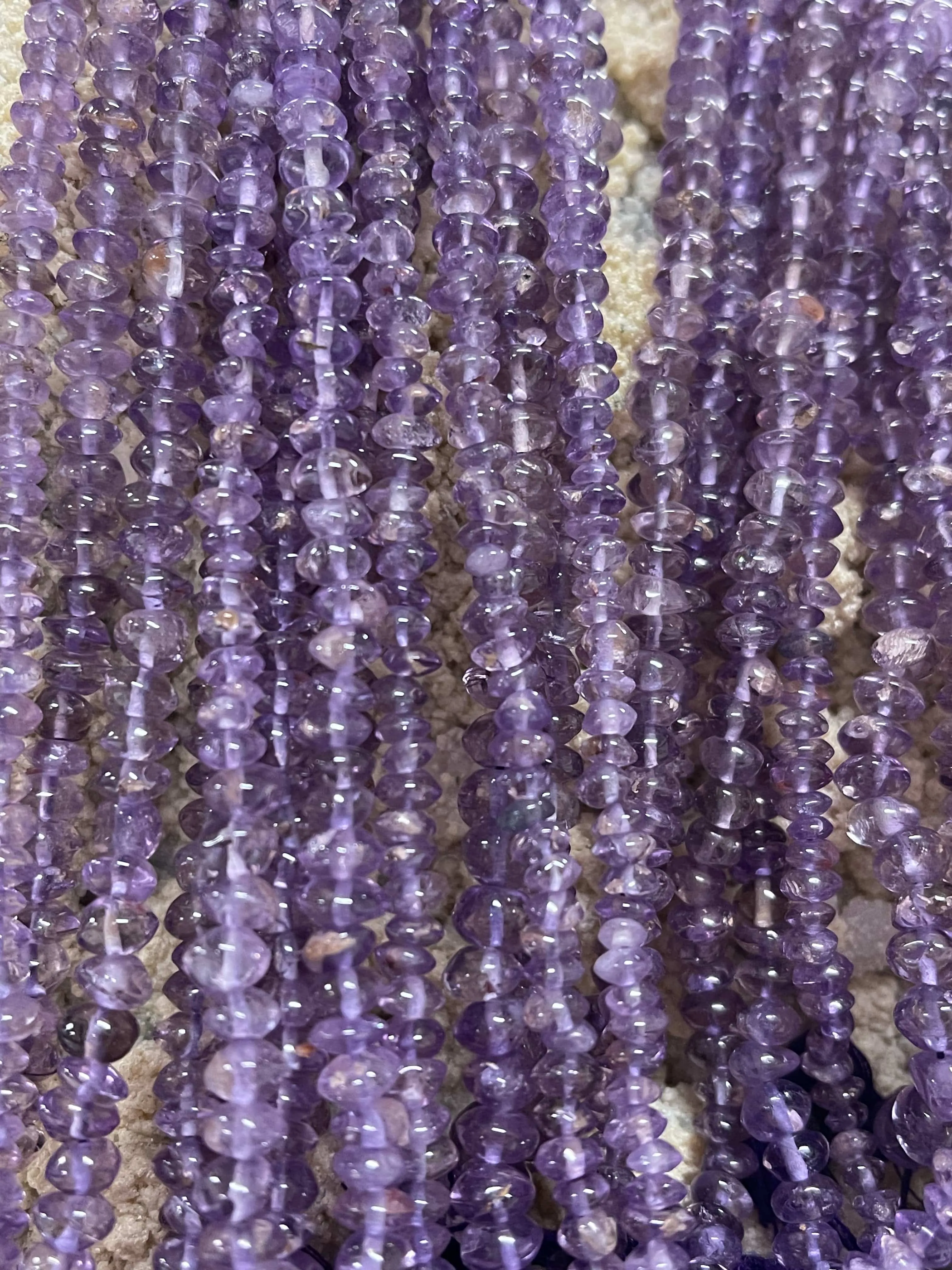 Amethyst Bead Strand