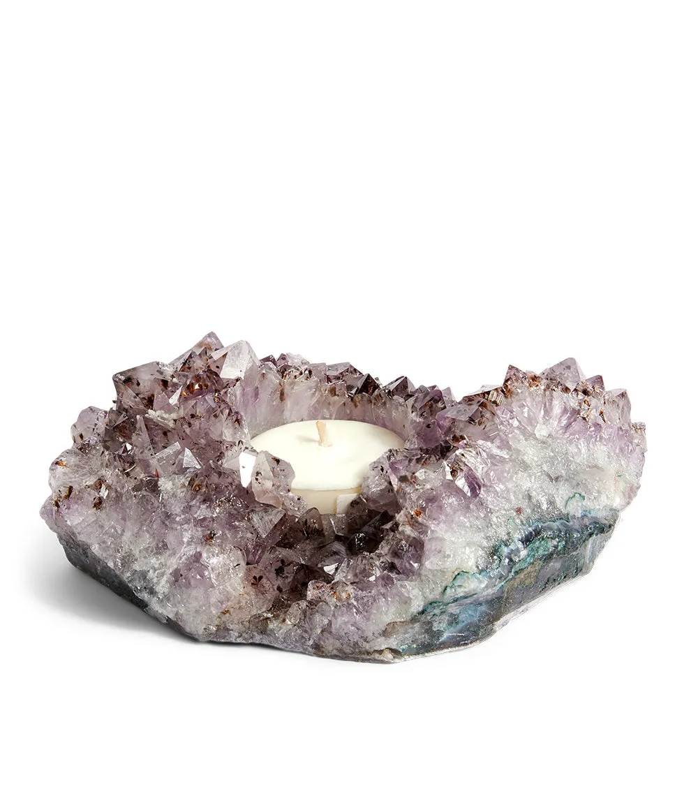 Amethyst Candleholder