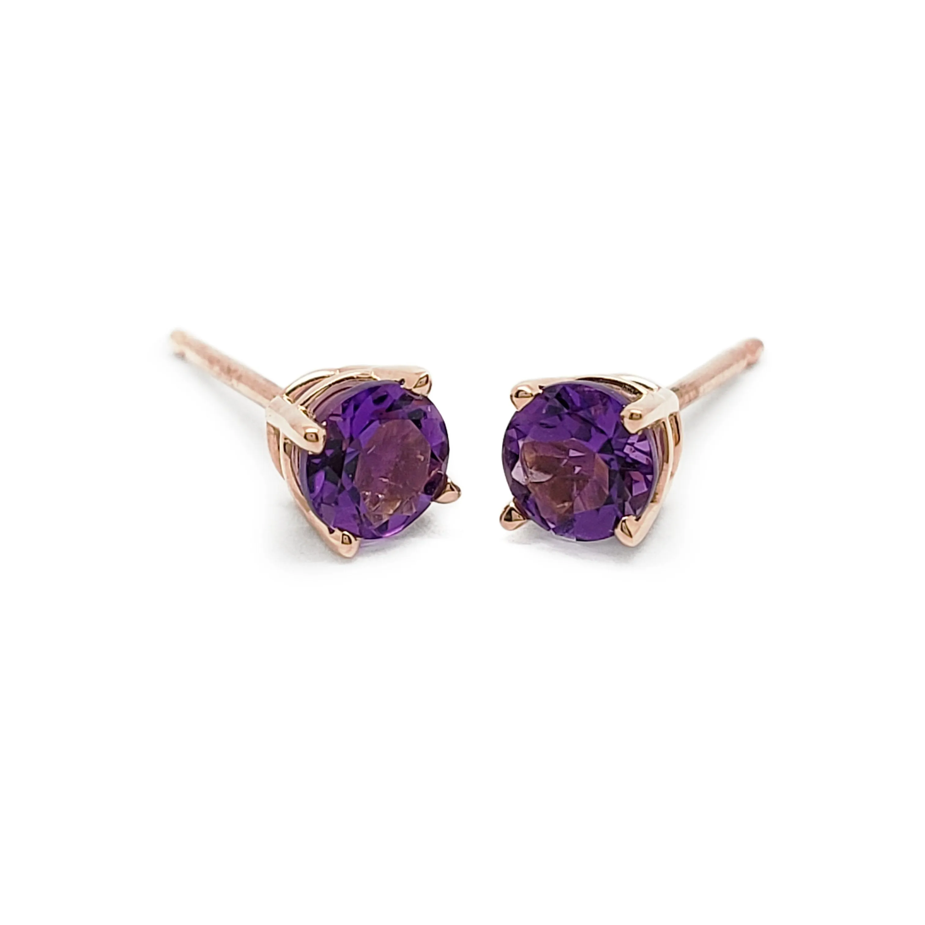 Amethyst Studs