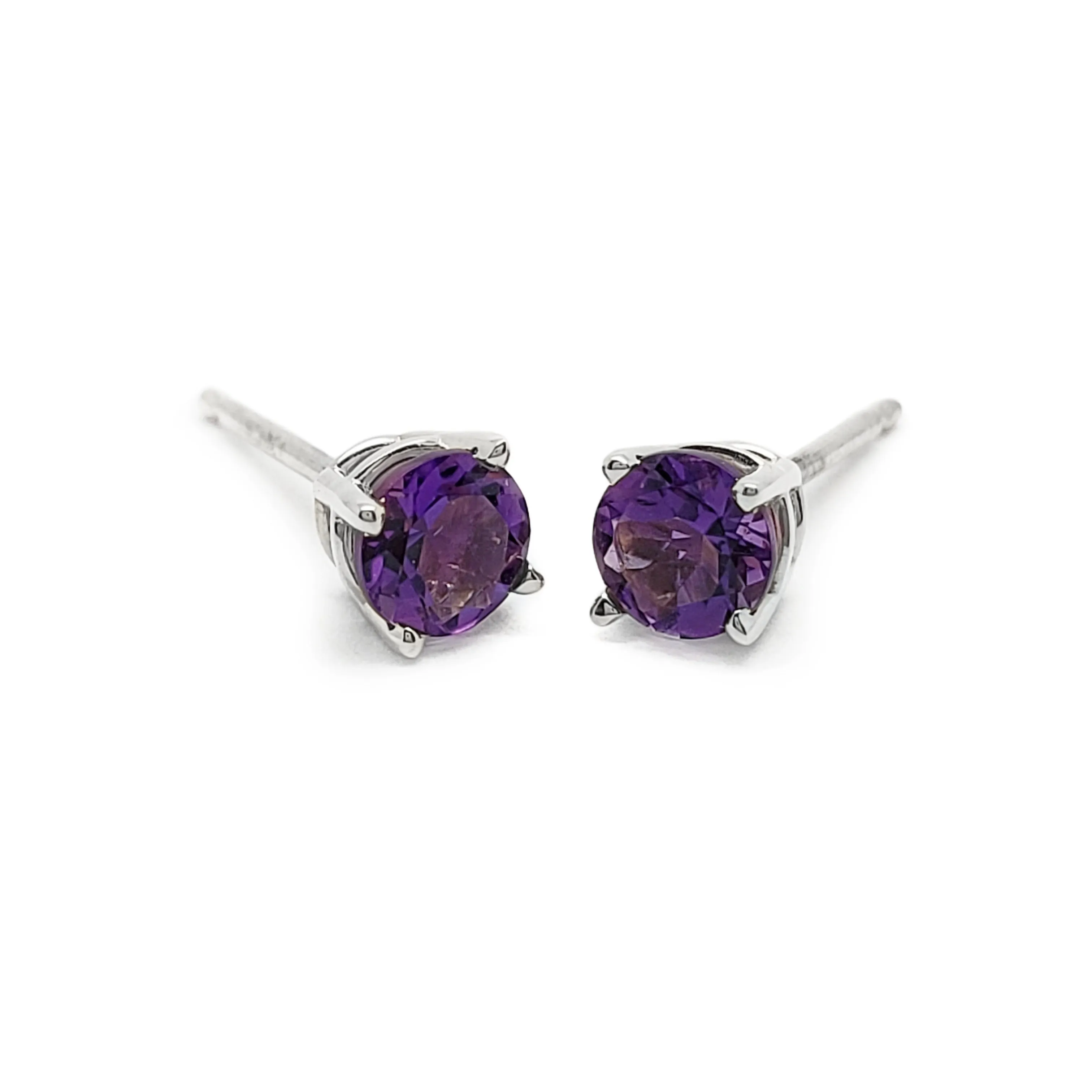 Amethyst Studs