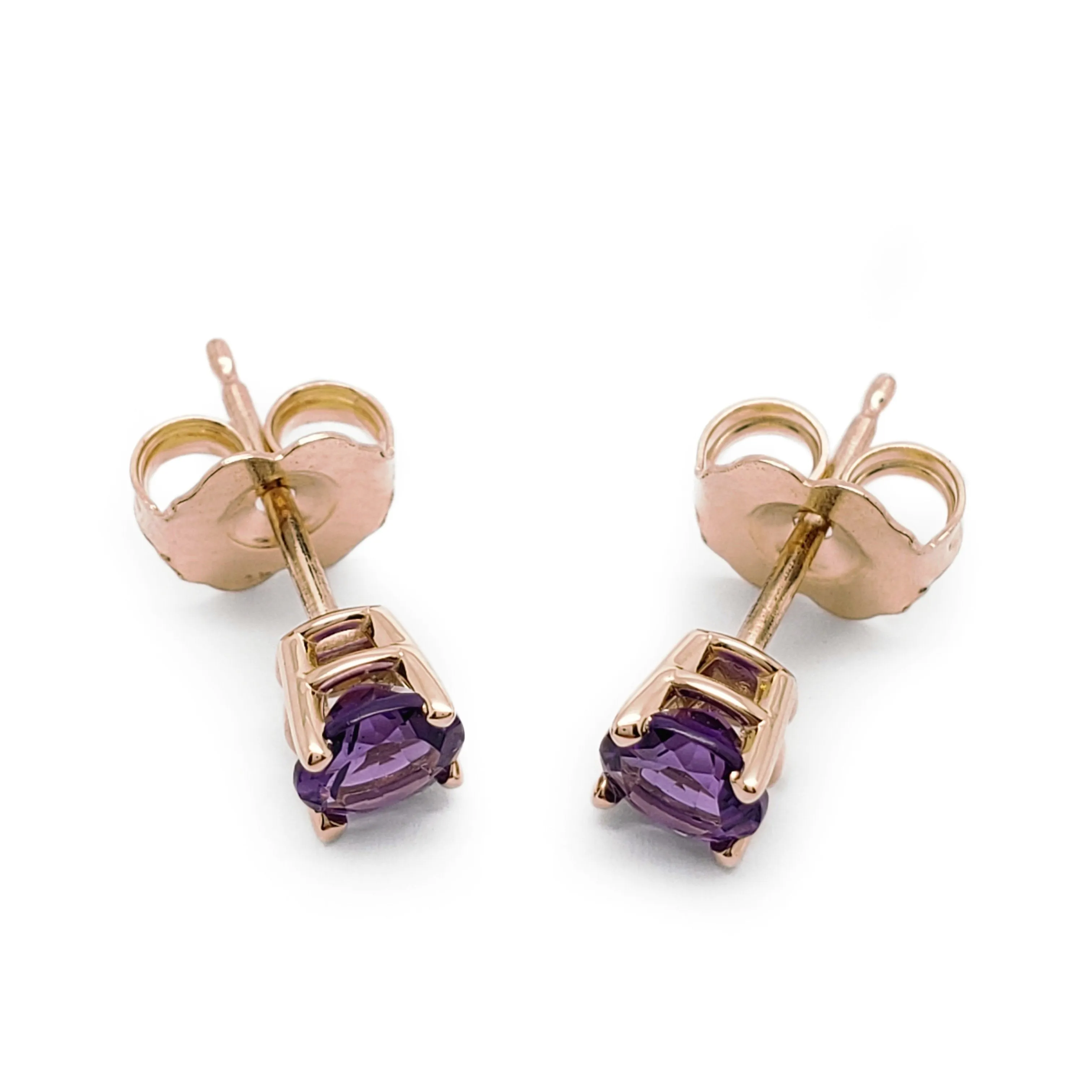 Amethyst Studs