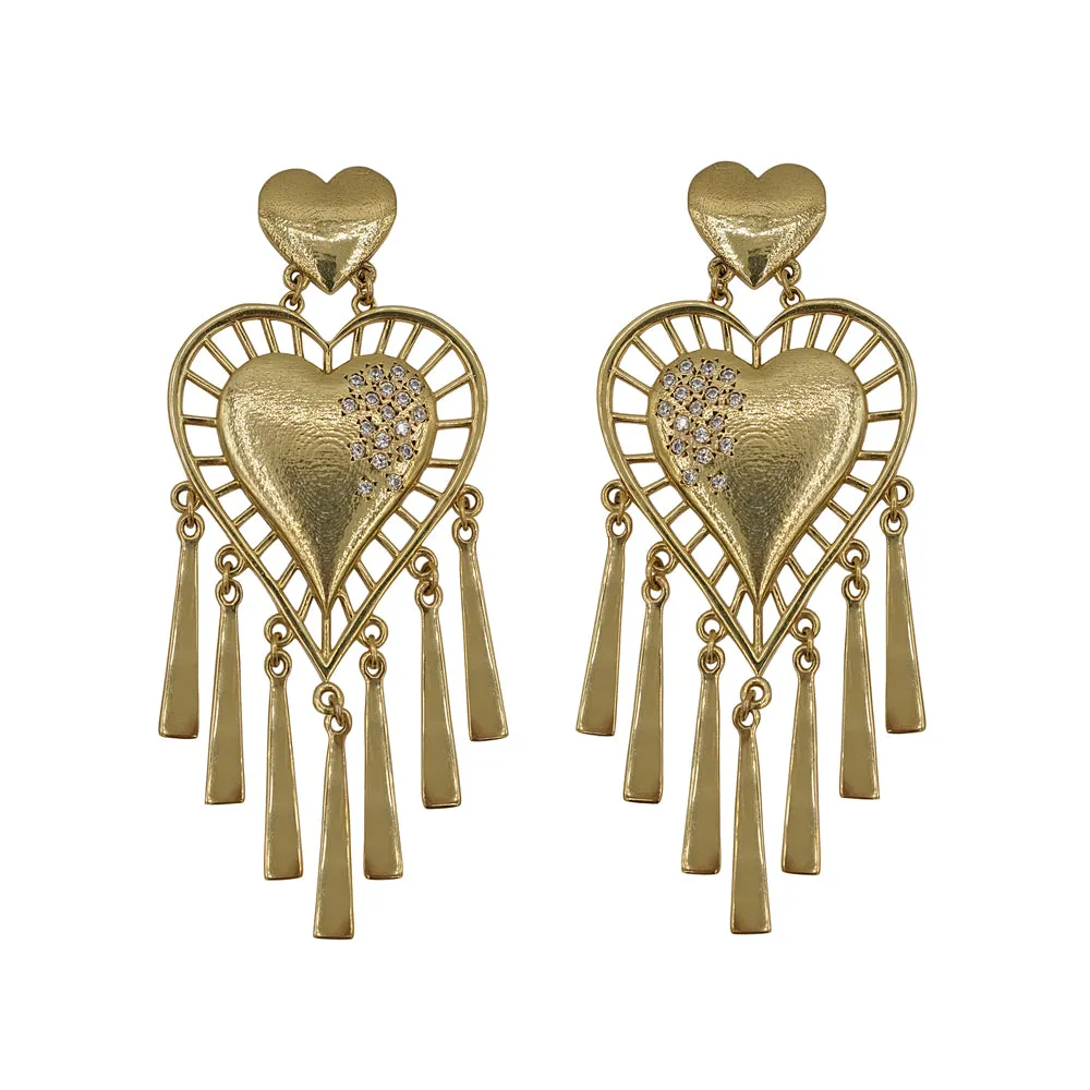 Amore Heart Earrings