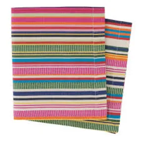 Annie Selke Bright Stripe Dinner Napkins - Set of 4