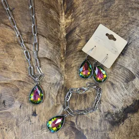 ATG Volcano Teardrop Jewelry Set