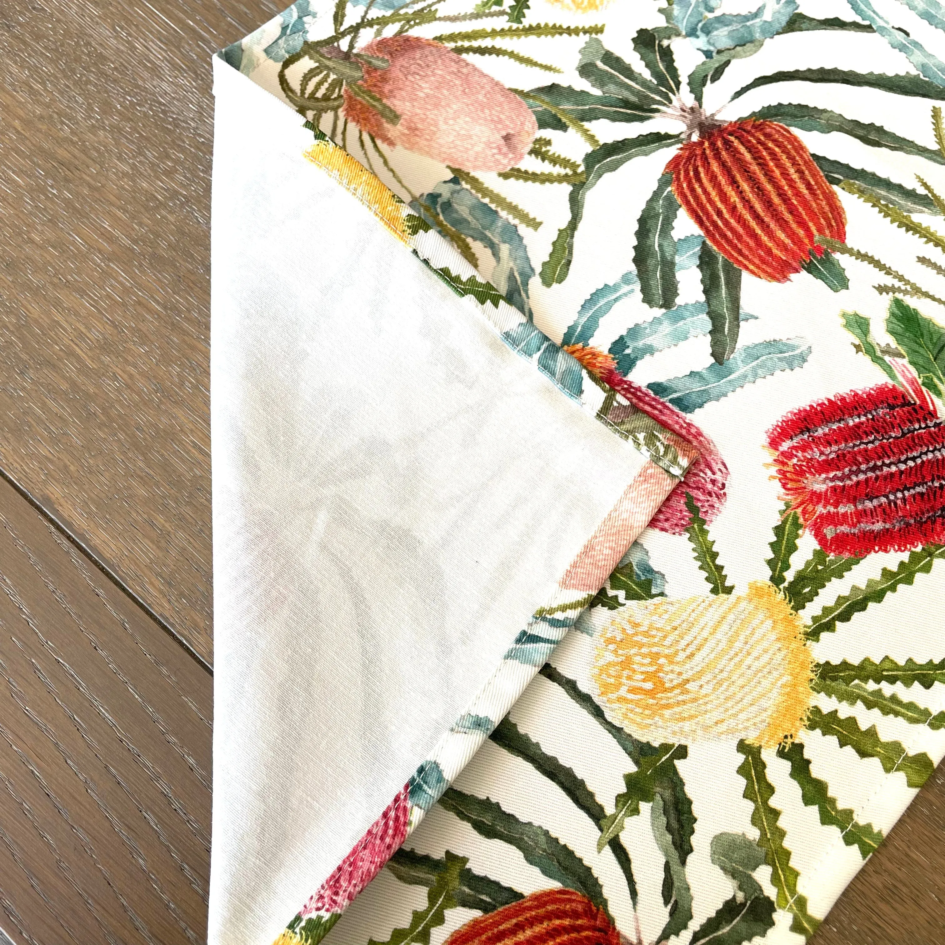 Australian Banksia Table Runner