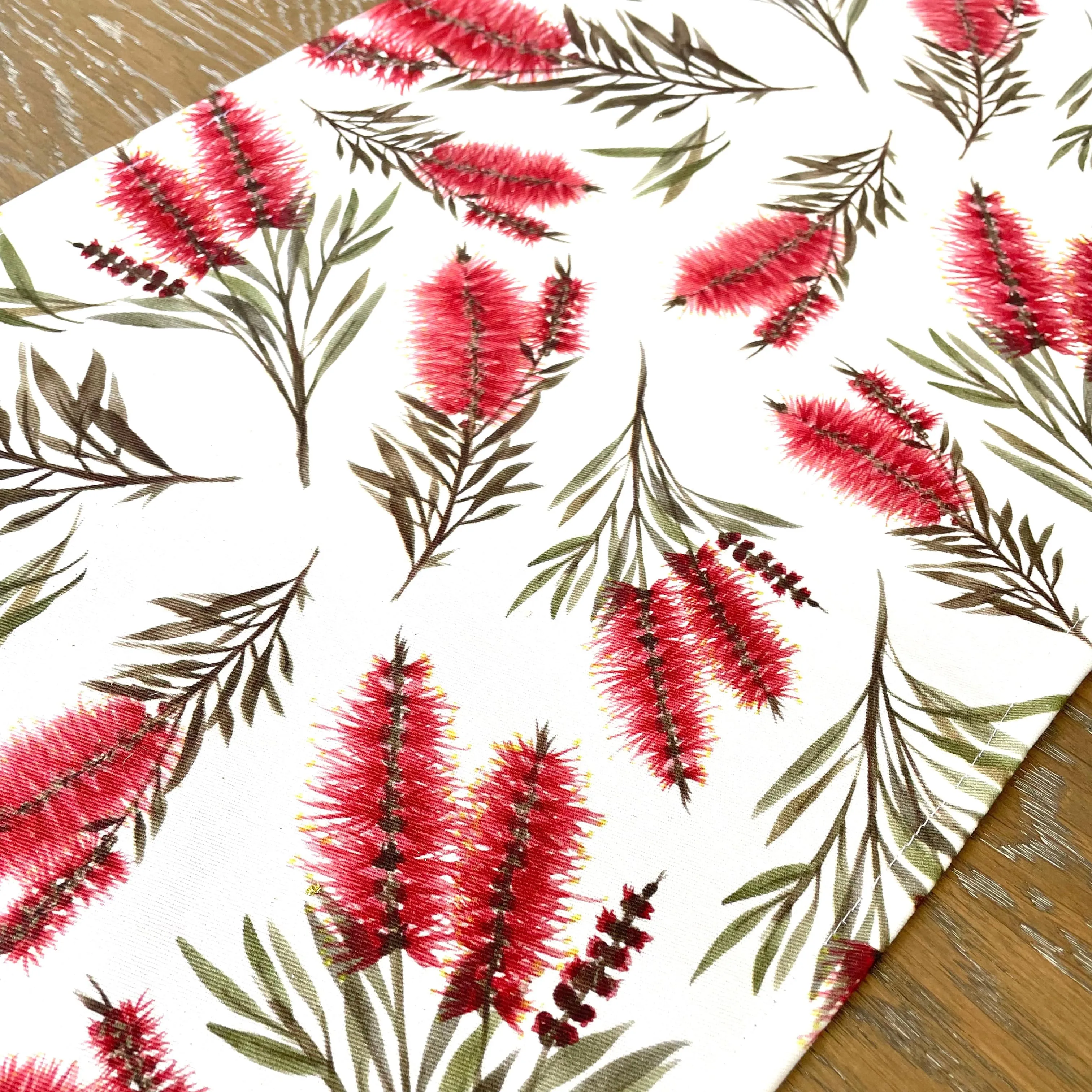 Australian Bottlebrush Table Runner