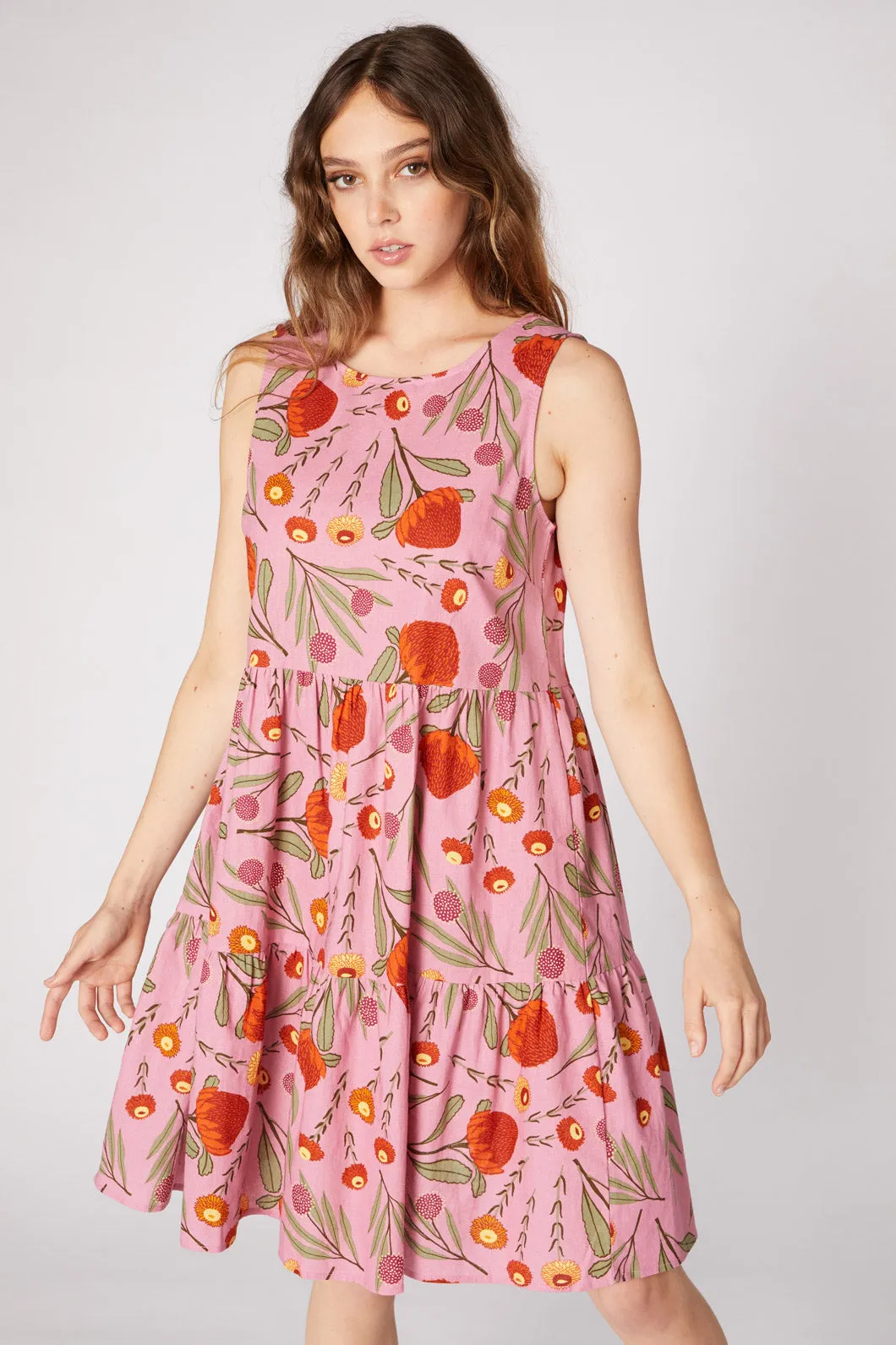 Australian Floral Dress