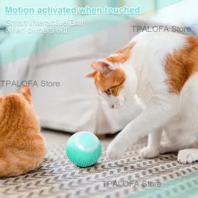 Automatic Rolling Ball Cat Interactive Toys Pets