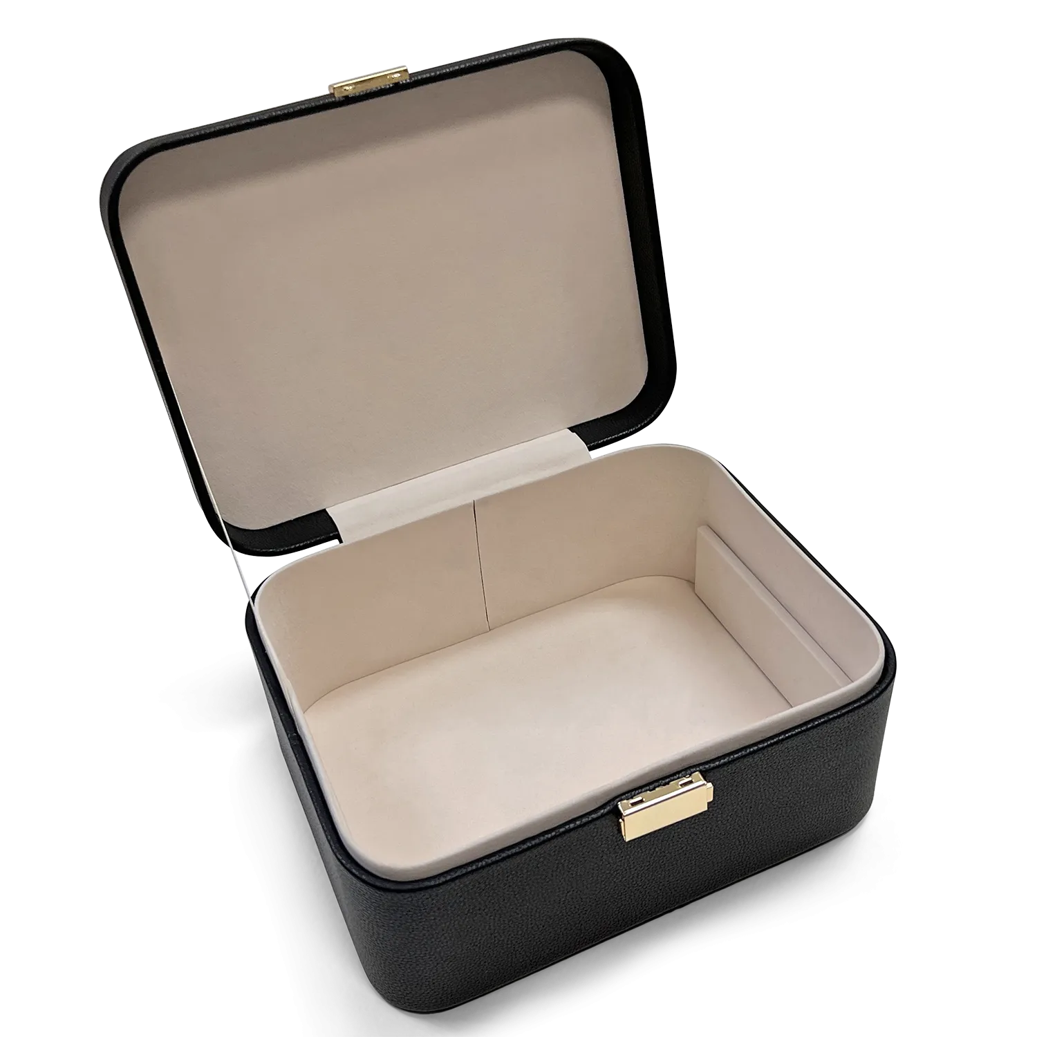 Baby Gold Black Jewelry Case