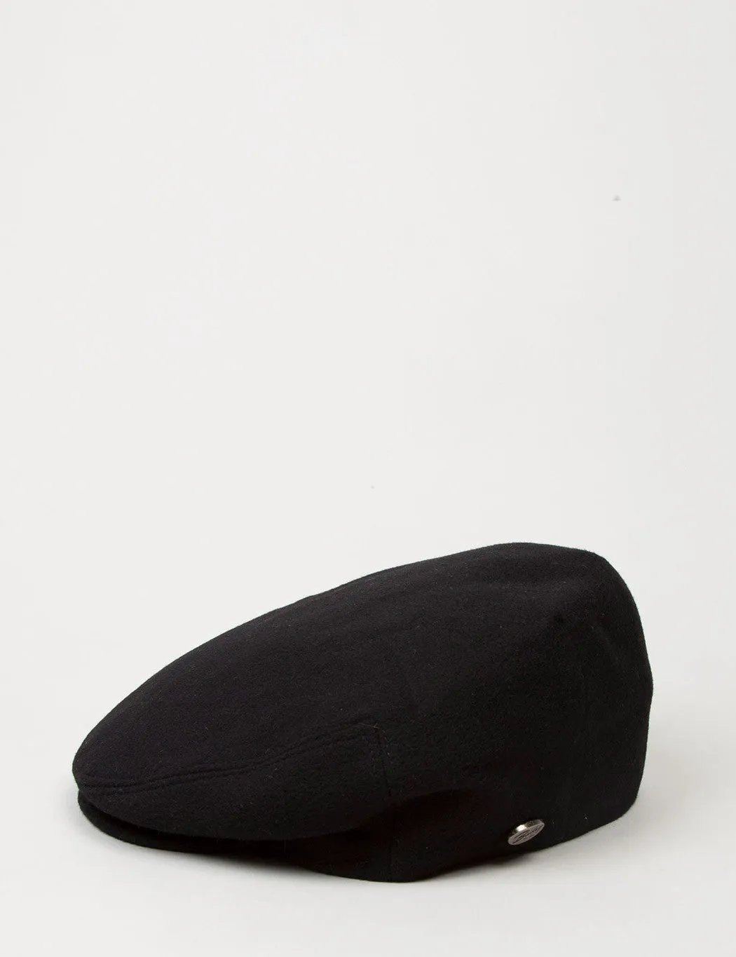 Bailey Cole Cashmere Flat Cap - Black