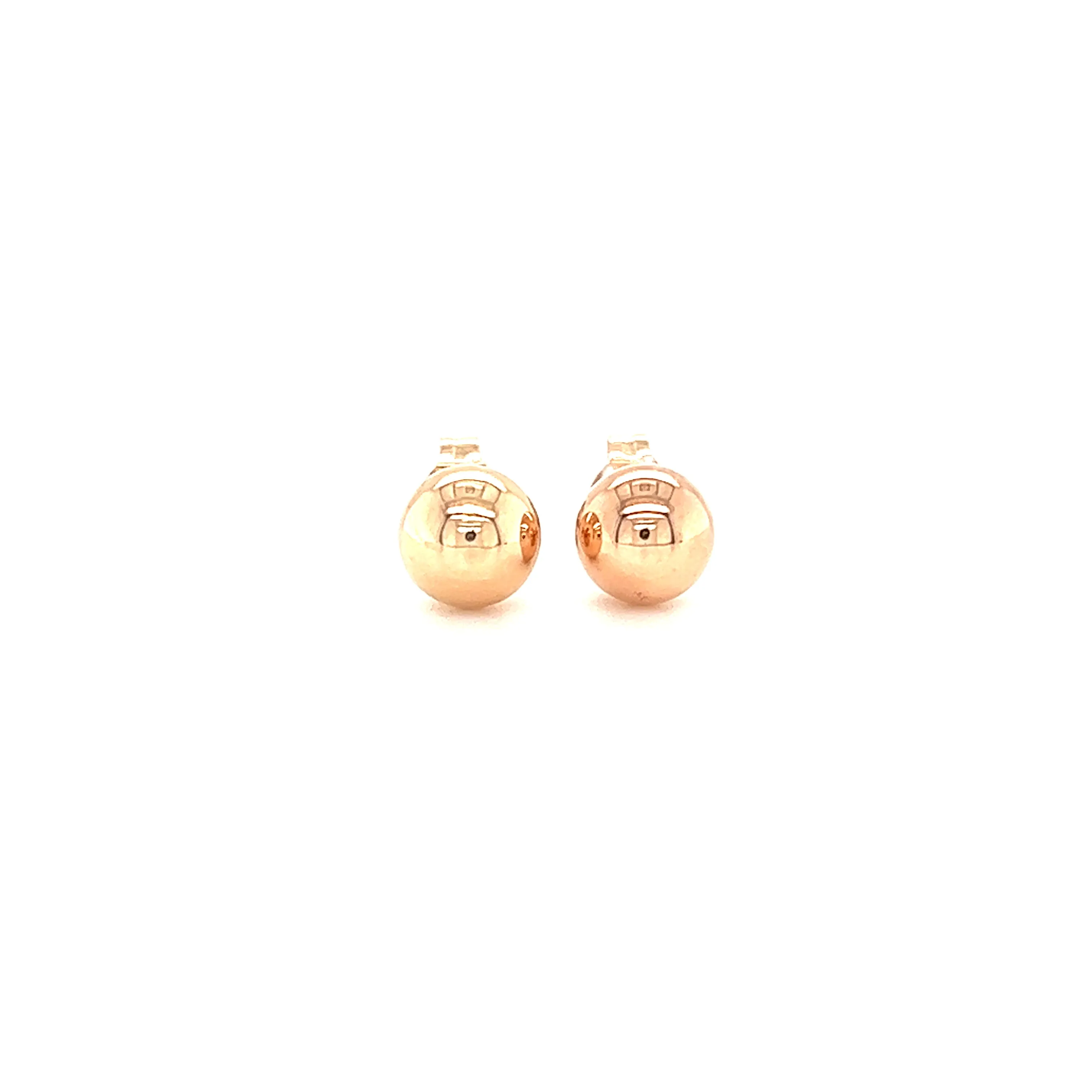 Ball 5mm Stud Earrings  in 14K Gold