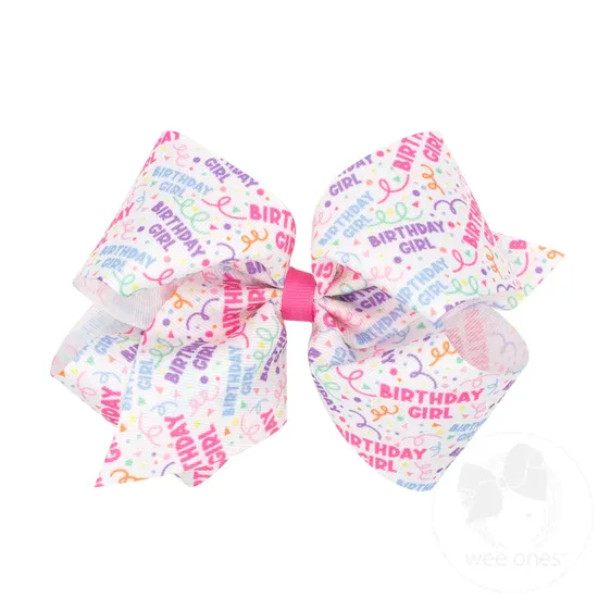 Birthday Themed Bows / King