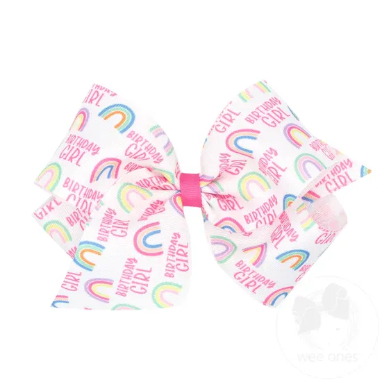 Birthday Themed Bows / King