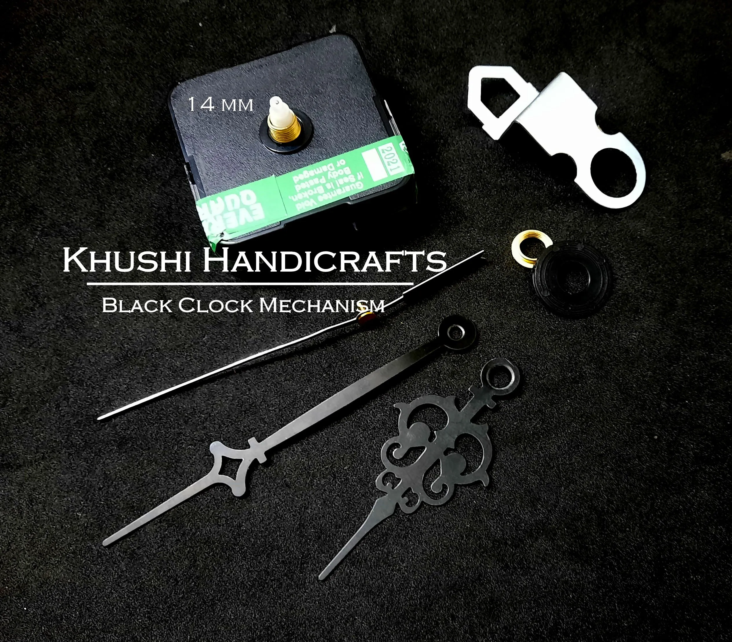 Black Clock mechanism Combo