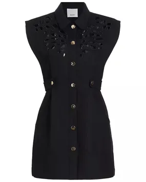 Black Delacourt Mini Dress