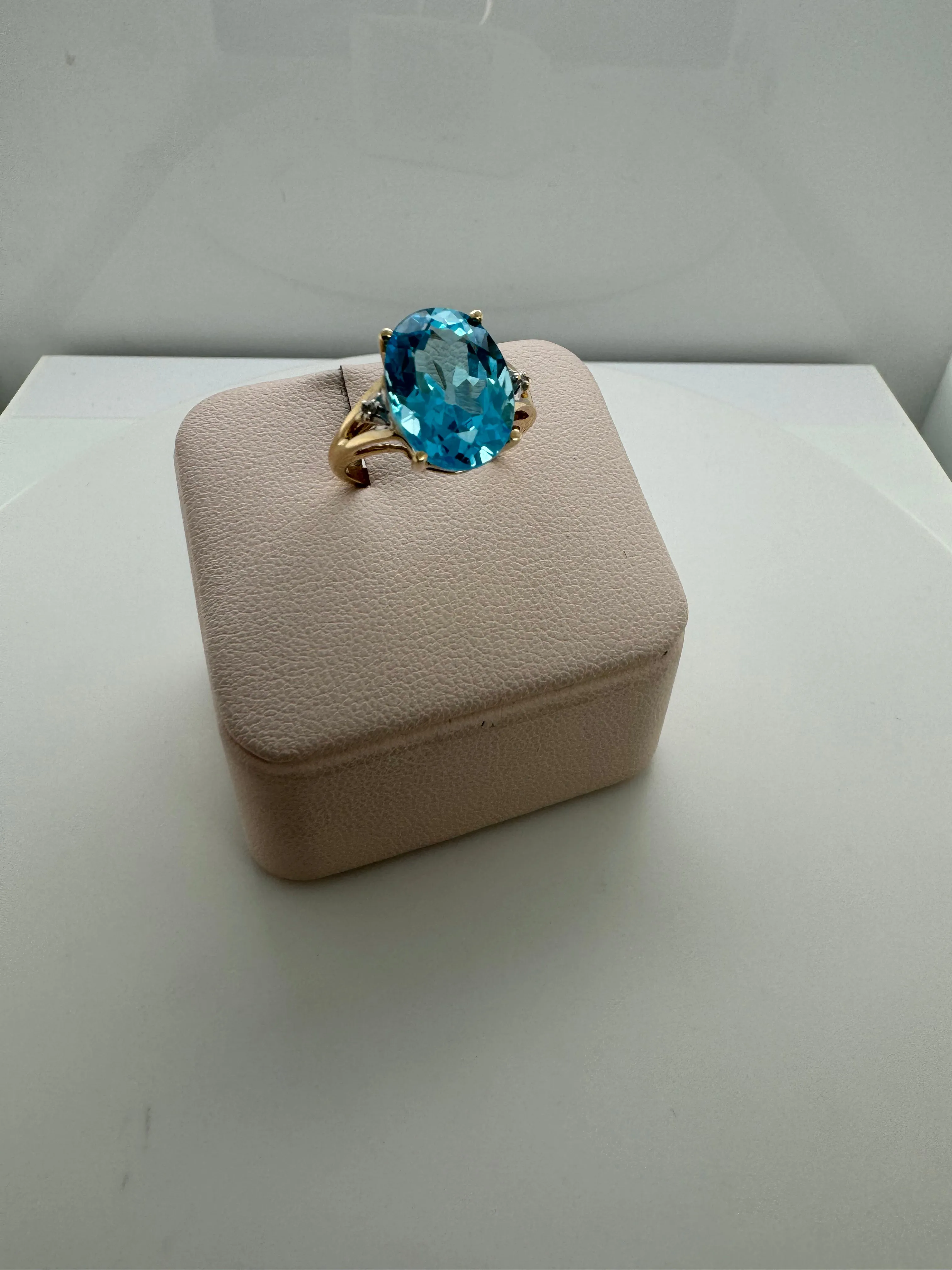 Blue Topaz Ring