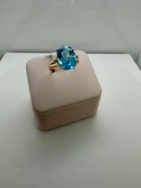 Blue Topaz Ring