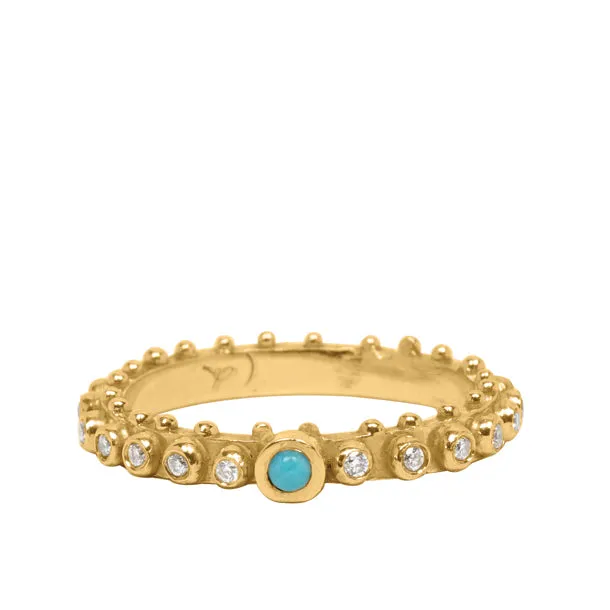 BOHEME CHLOE TURQUOISE DIAMOND ETERNITY rts