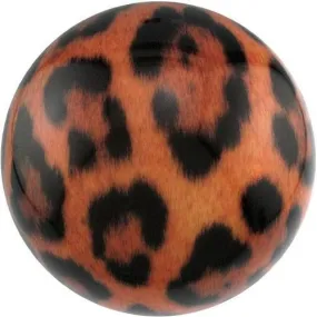 Brunswick Leopard Skin Viz-A-Ball Bowling Ball