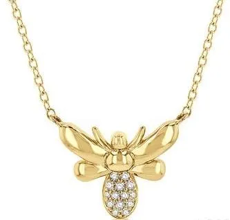 BUMBLE BEE PETITE DIAMOND FASHION PENDANT