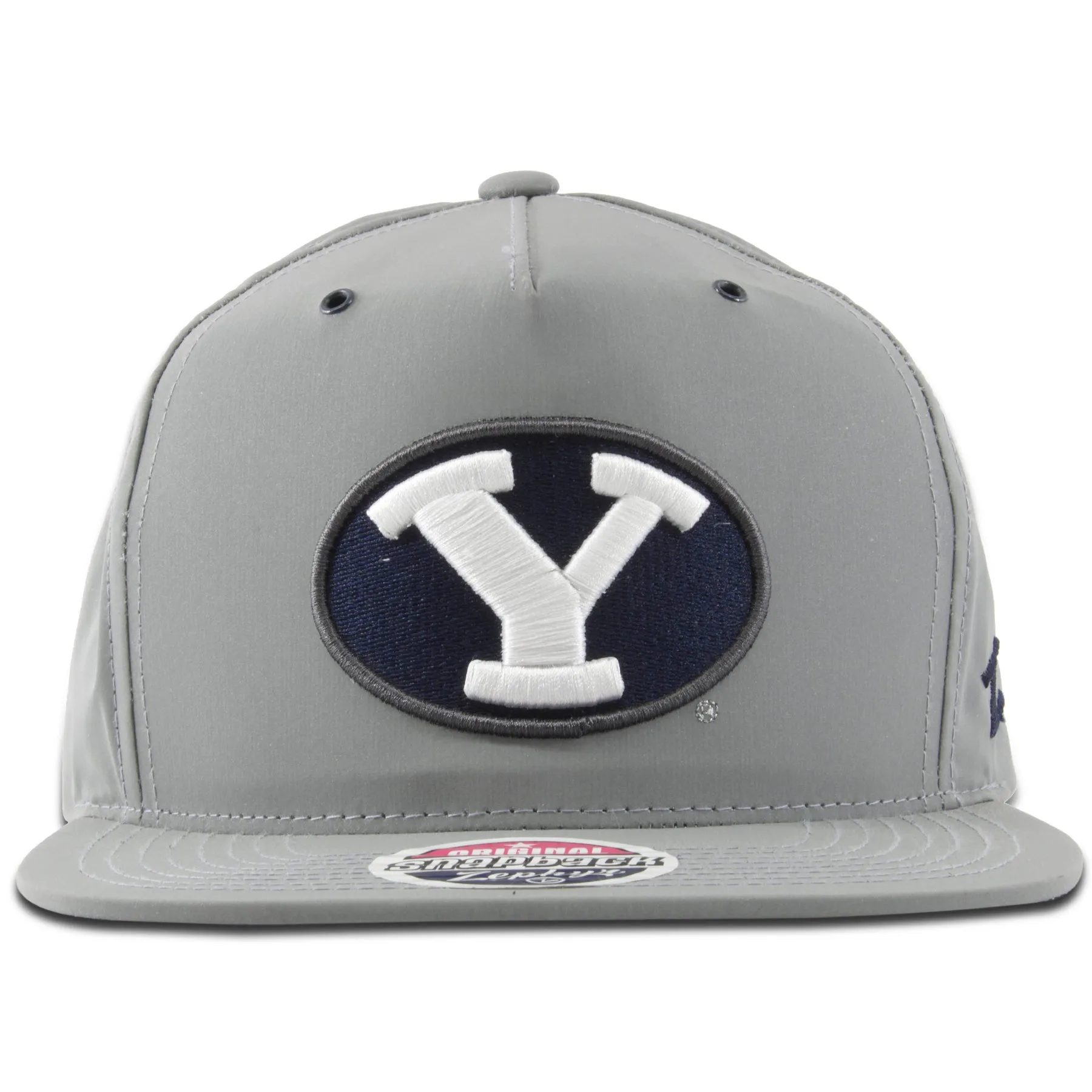 BYU Cougars Reflective Gray Snapback Hat