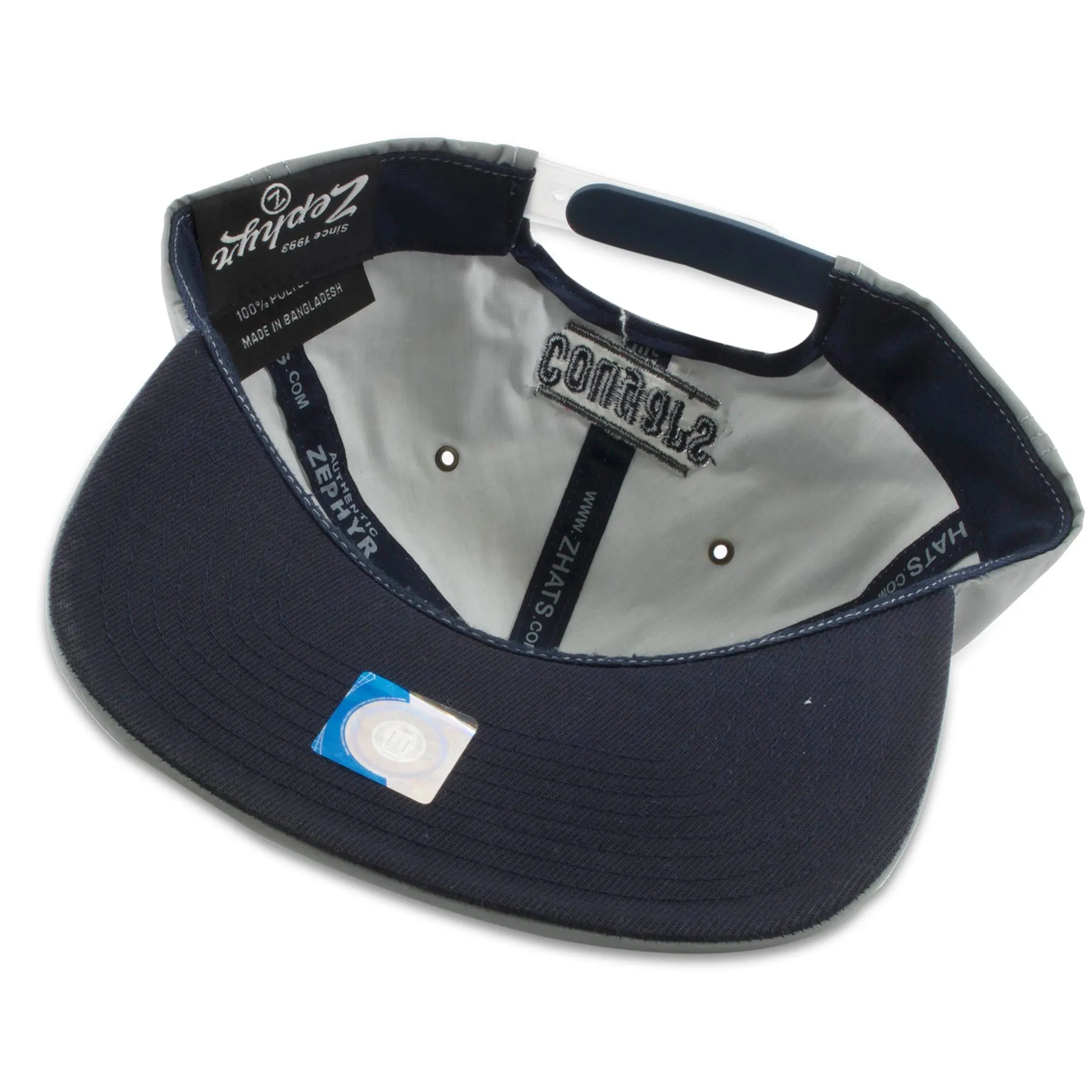 BYU Cougars Reflective Gray Snapback Hat