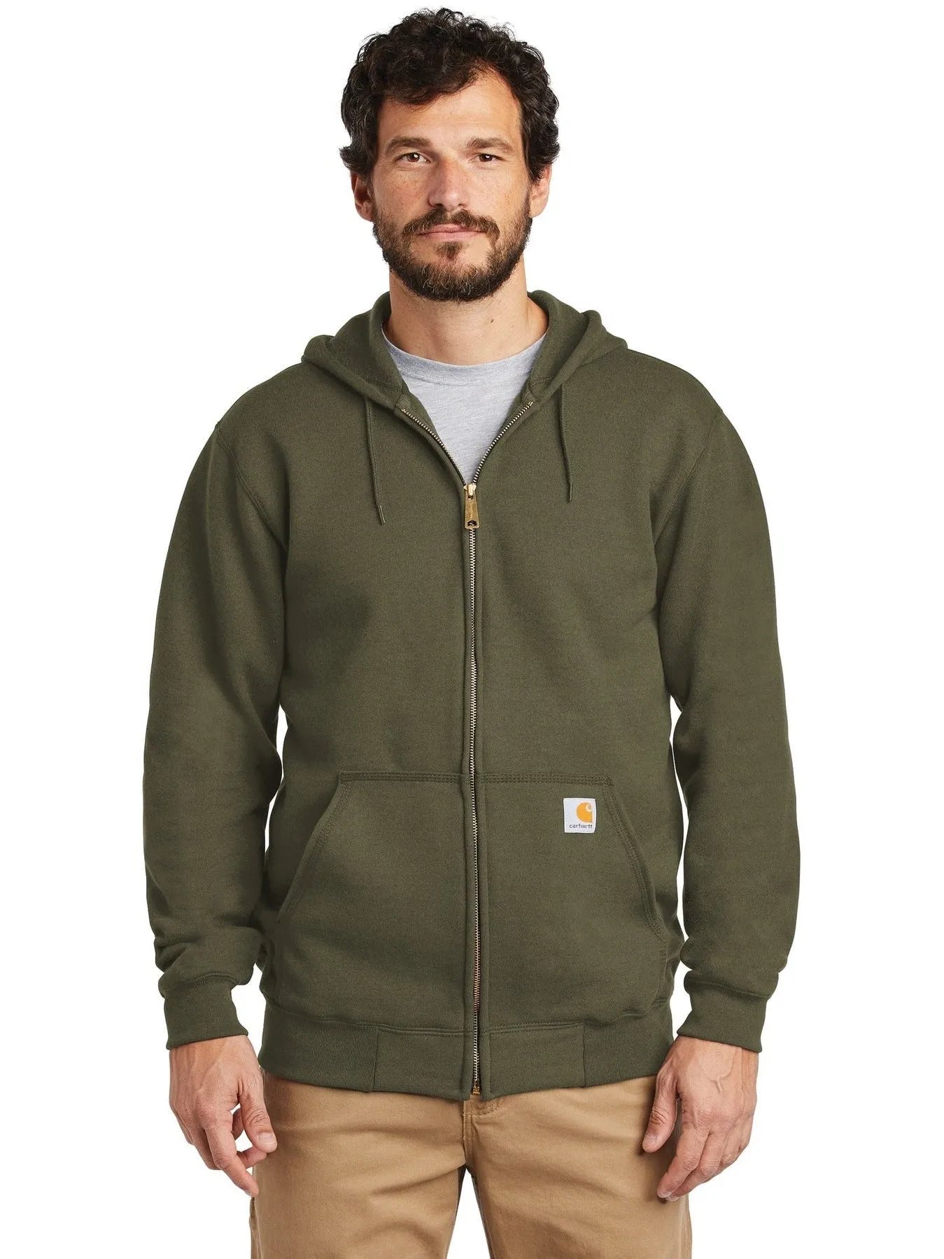 Carhartt Midweight Hooded Zip-Front Sweatshirt