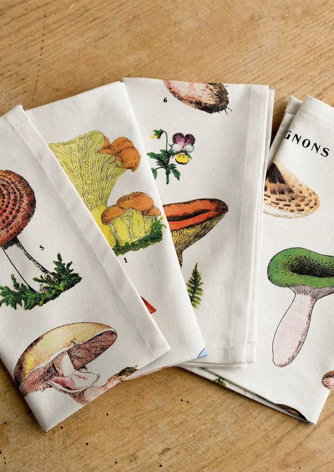 Champignons Napkin Set