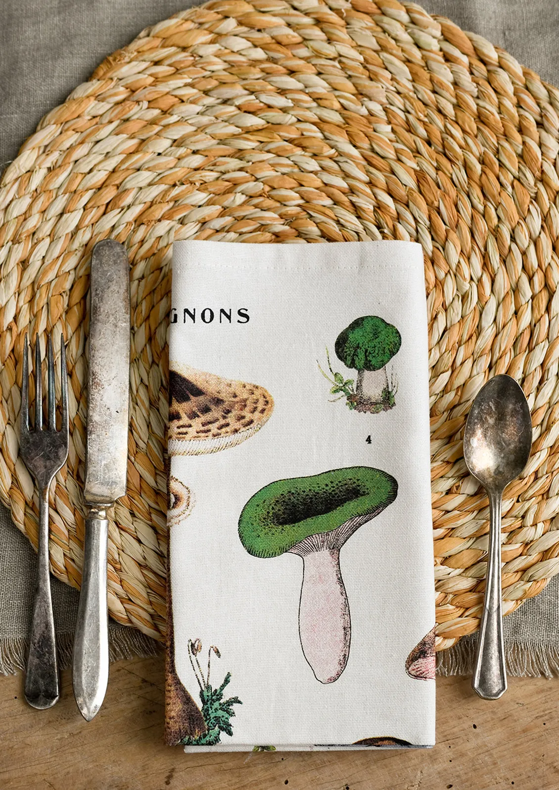 Champignons Napkin Set