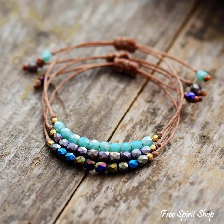 Crystal Beaded Friendship Bracelet