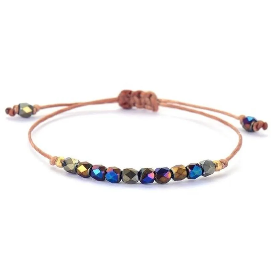 Crystal Beaded Friendship Bracelet