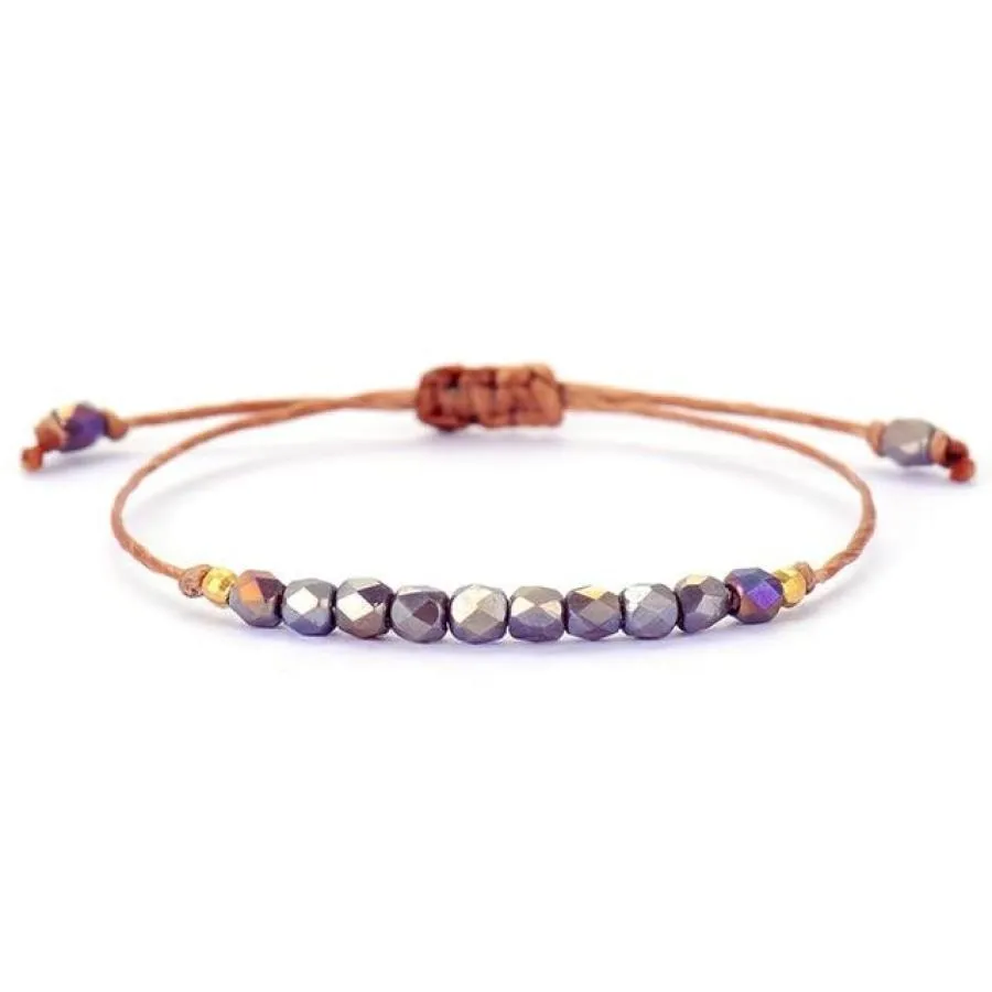 Crystal Beaded Friendship Bracelet