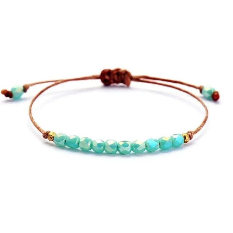 Crystal Beaded Friendship Bracelet