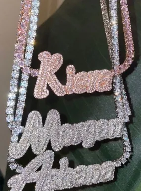 Custom Diamond Tennis Chain