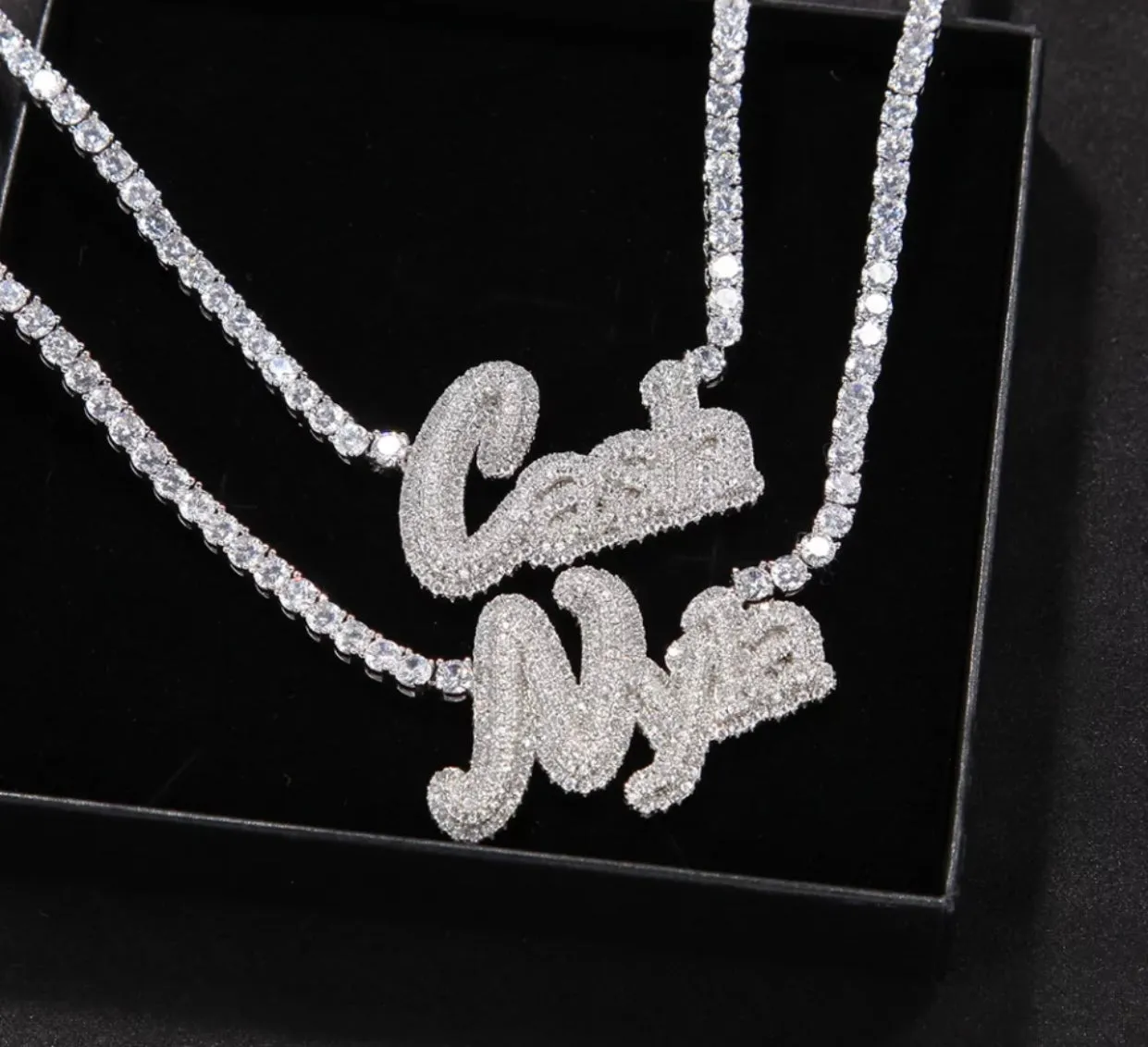 Custom Diamond Tennis Chain