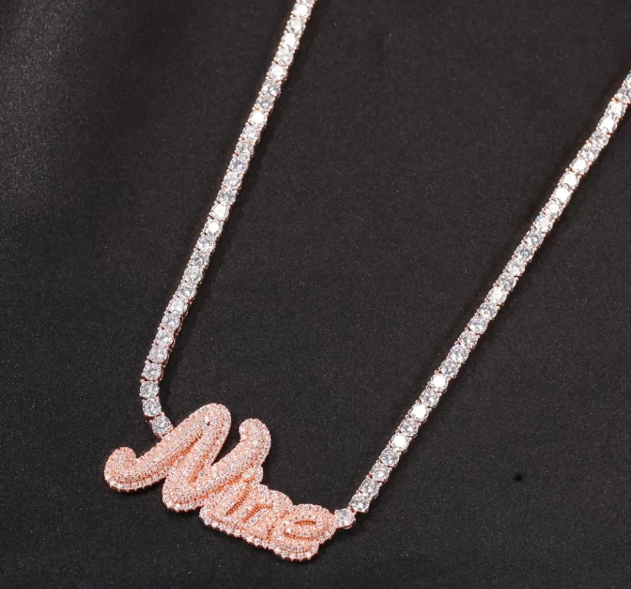 Custom Diamond Tennis Chain