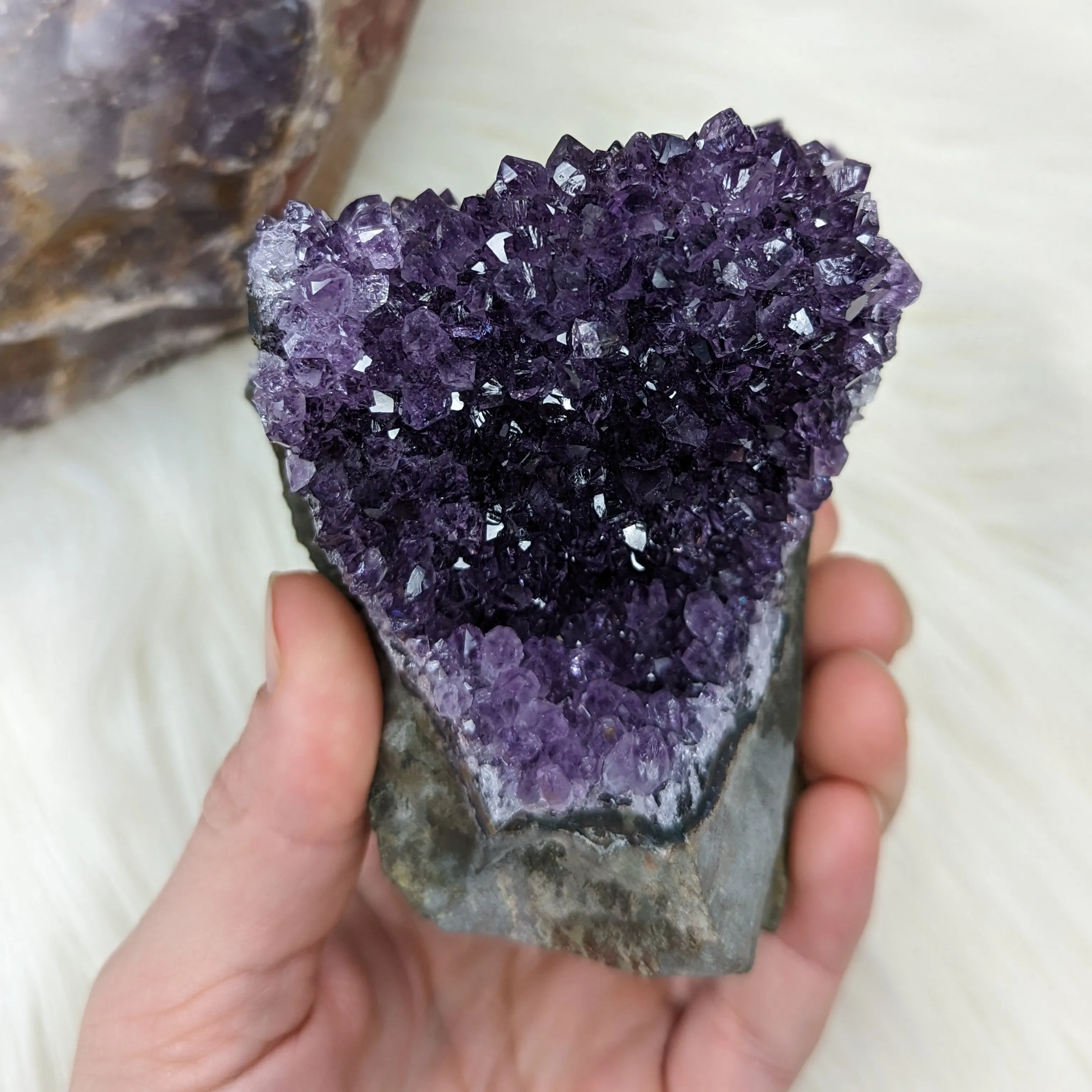 Dazzling Amethyst Cluster ~ Amazing Sparkle and Shimmer!