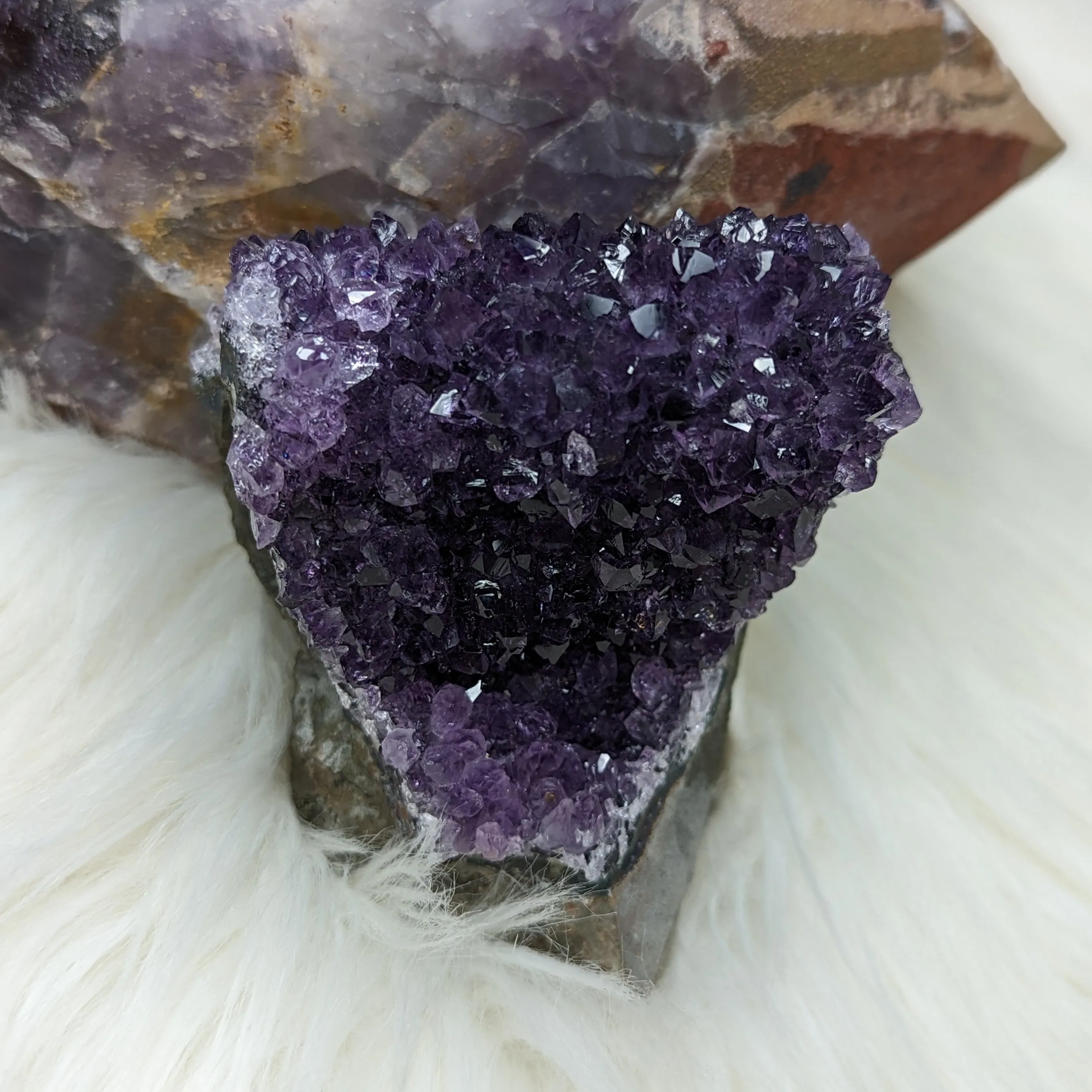 Dazzling Amethyst Cluster ~ Amazing Sparkle and Shimmer!