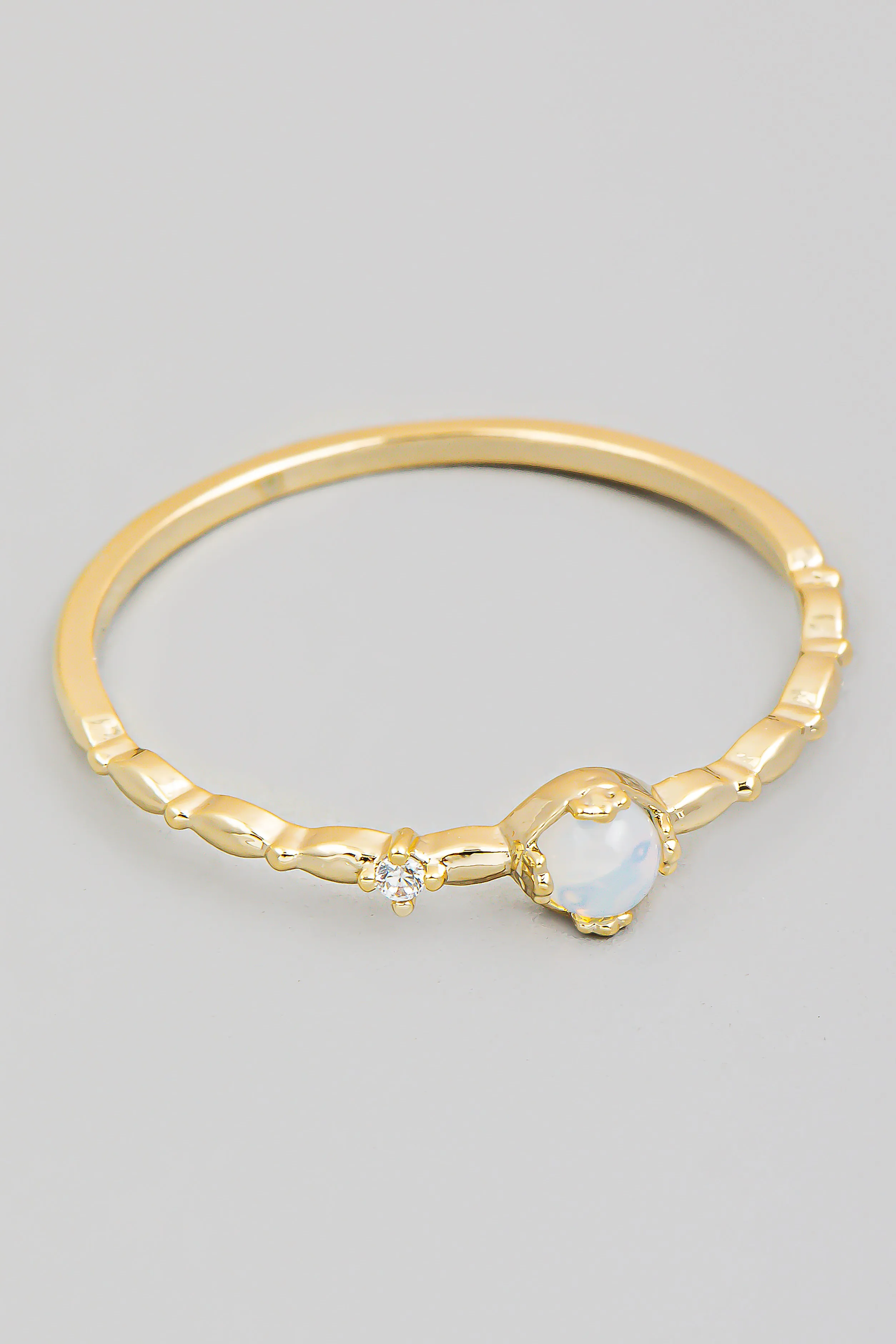 Delicate Opal Ring