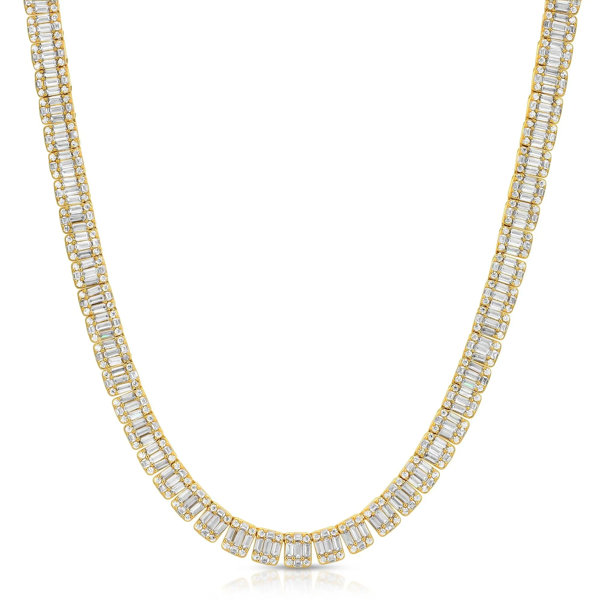 Diamond Baguette Tennis Chain