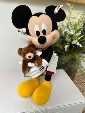 Disney Mickey Mouse with Teddy Bear Steiff Limited Edition D100 No 713