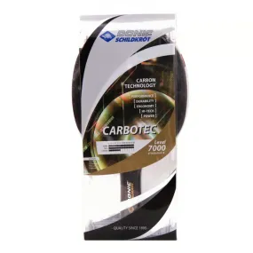 DONIC Carbotec 7000 Table Tennis Bat (Black)