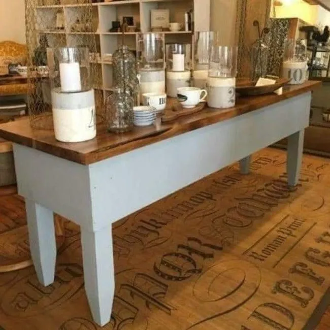 Farmhouse Butcher Table